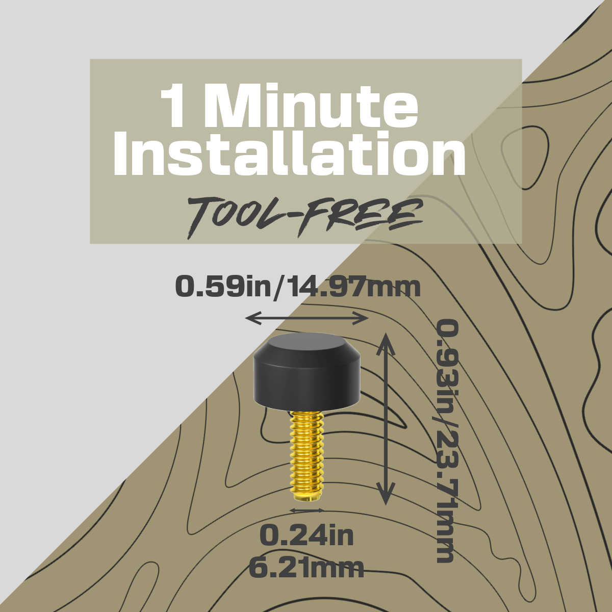 OffroadUp 2009-2024 F150 Antenna Delete