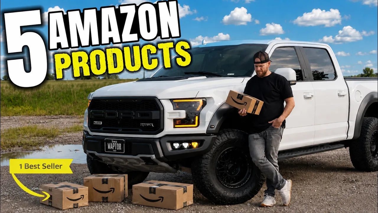 5 Amazon Products for Your Truck video thumbnail