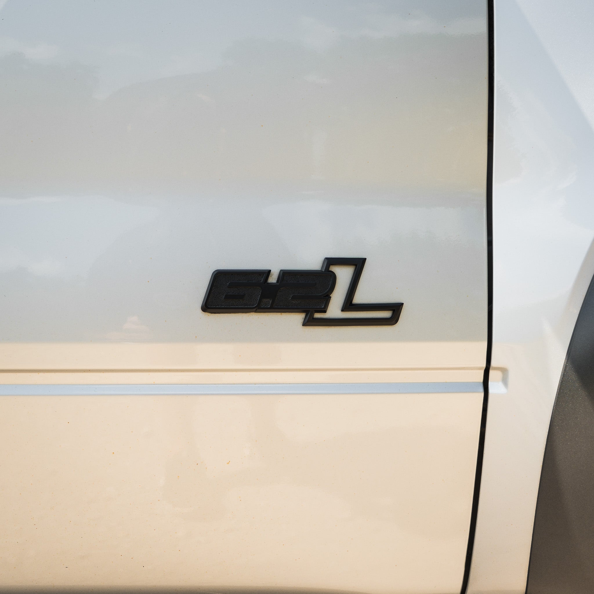 Black 6.2L Fender Emblem